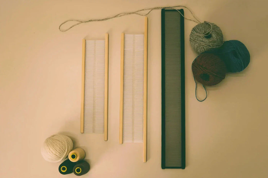 Gatterkamm-Webrahmen: Wozu zwei Gatterkämme?