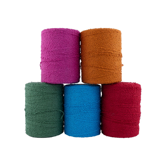 Maurice Brassard 100% Cotton Bouclé Yarn – 81 Colors