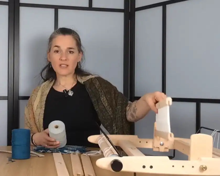 Online-Videokurs: Weben auf dem Gatterkamm für absolute Beginner
