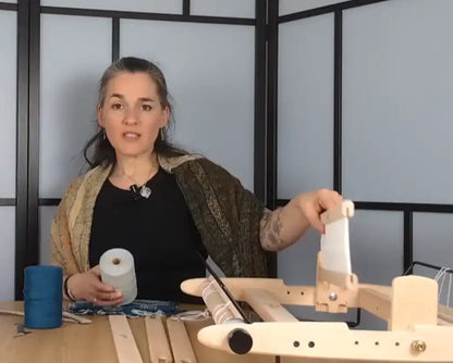 Online-Videokurs: Weben auf dem Gatterkamm für absolute Beginner