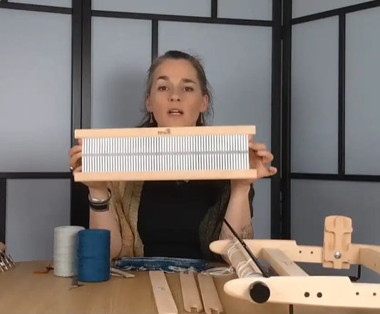 Online-Videokurs: Weben auf dem Gatterkamm für absolute Beginner